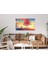 Ağaç Insan Digital Painting Gün Batımı Mdf Tablo 3136 (Model E) 3