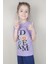 Kız Garson Pamuklu Lila T-Shirt 1