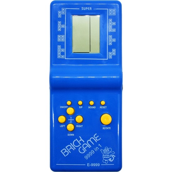 Nostaljik El Atarisi Mavi Tetris Gameboy