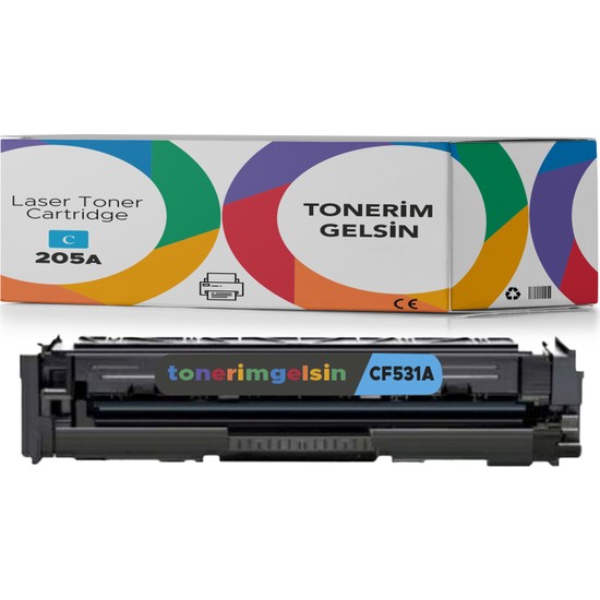 Tonerimgelsin 205A-CF531A Mavi Muadil Toner-Color Laserjet Pro Mfp M180N