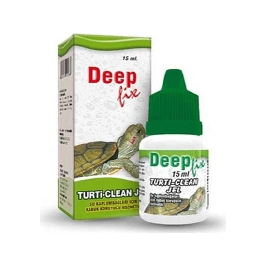 Deep Fix Turti Clean Jel Kaplumbağa Kabuk Temizleyici 15 ml