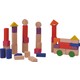 Uğur Toys Uğurtoys Ahşap Bloklar 100 Parça (Renkli)
