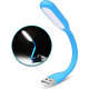 Wozlo USB LED Lamba Katlanabilir Pc Laptop Klavye Aydınlatma Mavi