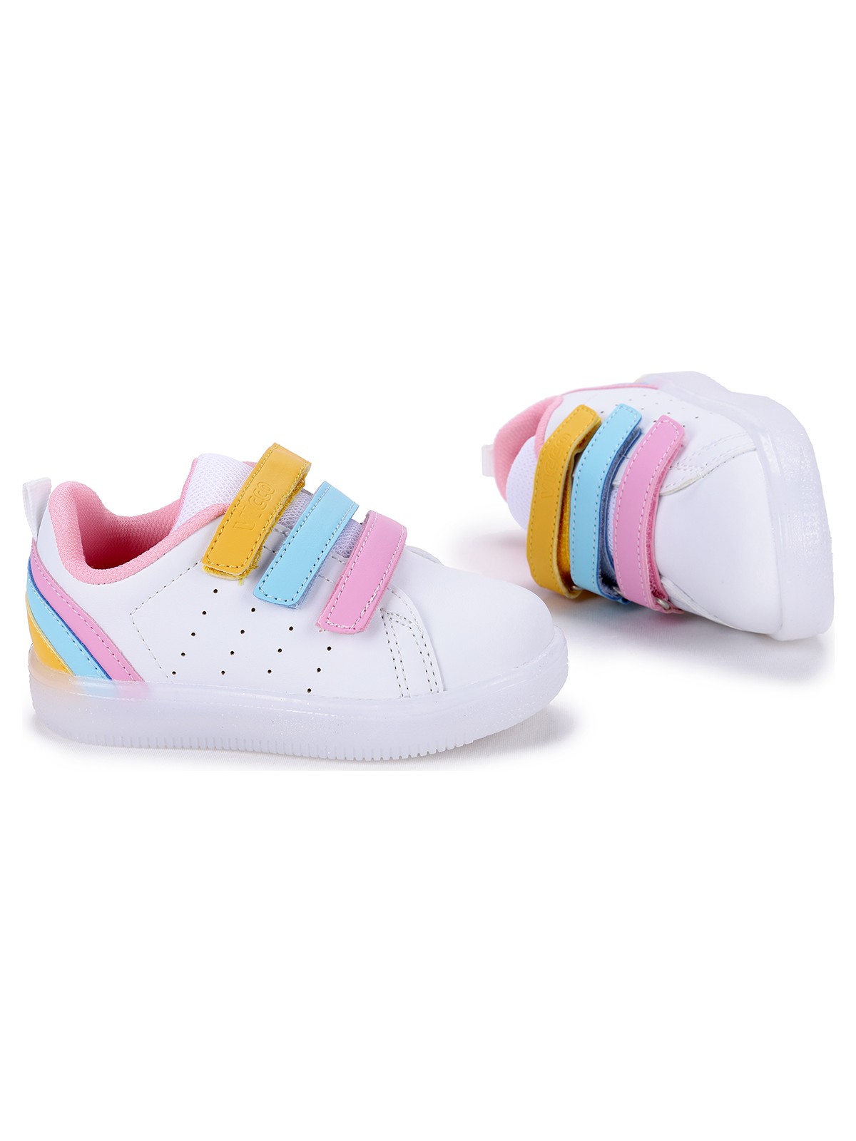 Vicco 220.21Y.212 Sun Günlük Işıklı Cırtlı Çocuk Spor Ayakkabı