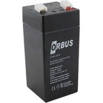 Orbus Terazi Aküsü 4V 4AH Bakımsız Kuru Akü Dik Akü 2021 Üretim Yılı