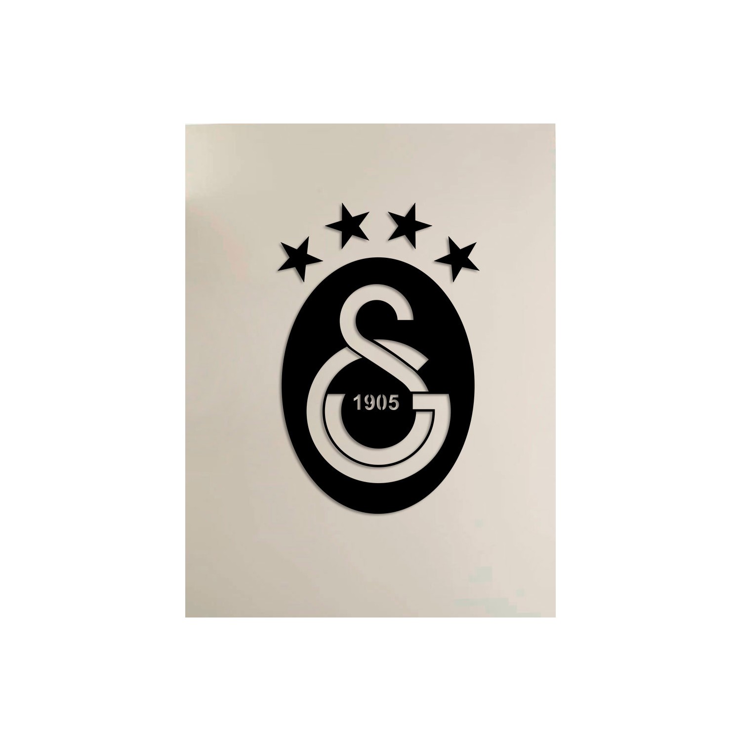 Dem Studio Galatasaray Logo Ahsap Duvar Tablosu Fiyati