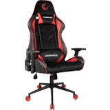 Rampage Kl-R9 Alcantara Series Premium Terletmez Kumaş Kırmızı / Siyah Gaming Oyuncu Koltuğu Kl-R9
