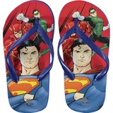Superman Süperman Erkek Çocuk Terlik 31-36 Numara Saks Mavisi