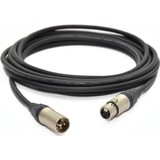 3 Pin Neutrik XLR Erkek + XLR Dişi - 5 Metre -Ultimate Audio Kablosu