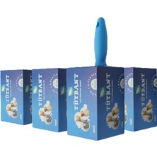 Tüybant Midi + 3 Yedek Tüy Toplayıcı Rulo Pratik Kedi Köpek Tüy Kıl Toz Toplama Rulosu