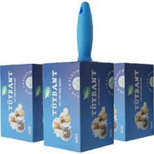 Tüybant Midi + 2 Yedek Tüy Toplayıcı Rulo Pratik Kedi Köpek Tüy Kıl Toz Toplama Rulosu