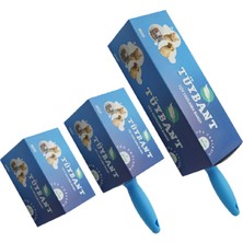 Tüybant Combo Paket Tüy Toplayıcı Rulo Pratik Kedi Köpek Tüy Kıl Toz Toplama Rulosu