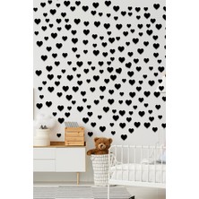 Mıgnatıs - Lazer Kesim Ahşap Kalp Duvar Dekoru Mdf 100 Adet 4-5-6cm