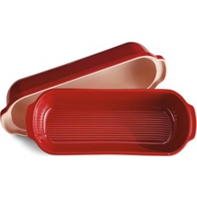 Emile Henry Large Bread Loaf Baker Burgundy