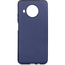 ZORE Xiaomi Redmi Note 9 Pro 5g Kılıf Zore Premier Silikon Kılıf Lacivert