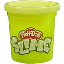 Play-Doh Slime 4'lü Hamur Metalik Sarı - Metalik Turuncu - Metalik Turkuaz - Metalik Mor