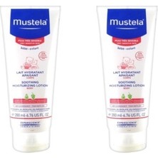 Mustela Soothing Moisturizing Losyon 200 ml X2 Adet