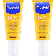 Mustela Very High Protection Sun Lotion SPF50 200 ml X2 Adet