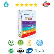 Vitacoral Multivitamin For Kids 150ML Çilek Aromalı Şurup
