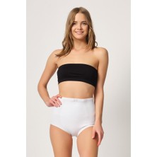 Emay 2819 Kadın Double Karın Toparlayıcı Slip Korse Ten