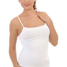 İmer 1237 İp Askili Modal Süprem Atlet White