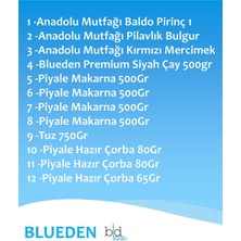 Blueden Ramazan Paketi Ramazan Kumanya Yardım Erzak Kolisi 12 Parça 5 Nolu Paket