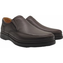 Ekinci 011 Deri Comfort Kahve Ayakkabı