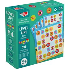 Dikkat Atölyesi Yayınları Levelup! 4 - Deniz Canlıları Sudoku