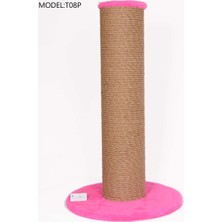 Cat Hause T08 Dev Kedi Tırmalama Pembe 100 cm