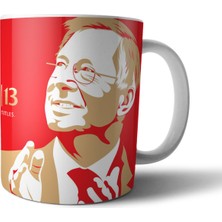 Pixxa Alex Ferguson Manchester United Kupa Bardak Model 8