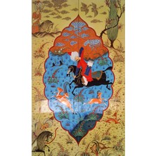 Can Seramik - 60*100 Cm. El Dekoru Iznik Çini Pano