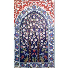 Can Seramik - 60*100 Cm. El Dekoru Kütahya Çini Pano