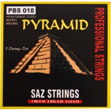 Pyramid PBS18 Kısa Sap Saz Teli 018