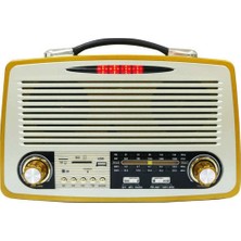 Sezy 1700BT  USB Sd Fm Nostaljik Görünümlü Radyo Müzik Kutusu