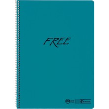 Keskin Color Free A4 200 Yaprak Çizgili Pp Kapak Spiralli Defter 320491-99