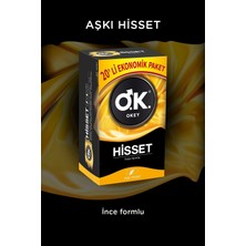 Okey Hisset Prezervatif 20'li