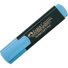 Faber-Castell Faber Castell Fosforlu Kalem Mavi