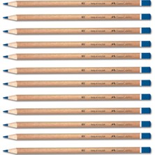 Faber-Castell Başlık-Kopya Kalemi - Natural Mavi - 12'li Set