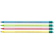 Bic Kurşun Kalem - Evolution 646 Stripes - Silgili - 4'lü Set
