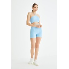 Seamlesstance Heartbeat Dikişsiz Çapraz Ip Yakalı Croptop