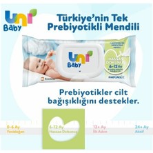 Uni Baby Hassas Dokunuş 3'lü 156 Yaprak Islak Mendil