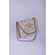 Mottif  Istanbul  Otantik Dokuma Kadın Portföy Clutch Çanta 1007.01