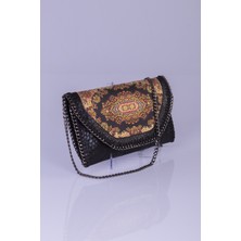 Mottif  Istanbul  Otantik Dokuma Kadın Portföy Clutch Çanta 1007.01