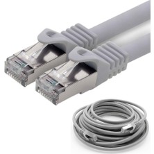 IRENIS CAT7 S/FTP Ethernet (Network, LAN) Kablosu, Gri, 50 cm