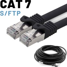 IRENIS CAT7 S/FTP Ethernet (Network, LAN) Kablosu, Siyah, 10 metre