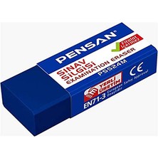 Pensan Mavi Sınav Silgisi 1 Adet Ölçüler ve Renk Bilgisi ile Kaliteli Silgi