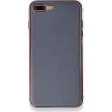 Nettech Apple iPhone 7 Plus Uyumlu Coco Leather Seri Silikon Kılıf