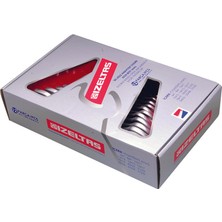 İzeltaş 12'li Çatal Iki Ağız Anahtar Takımı Kısa Boy