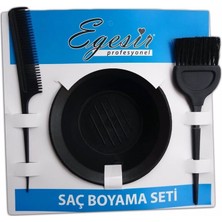 Ege Sir Ege Sir Saç Boyama Seti Boya Kabı Saç Boya Fırçası Krepe Tara