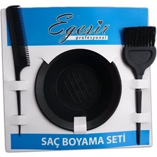 Ege Sir Ege Sir Saç Boyama Seti Boya Kabı Saç Boya Fırçası Krepe Tara